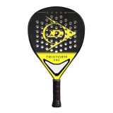 Ракетка для падела Dunlop Tristorm Pro, 10359946, для опытных игроков, графит, черно-желтый