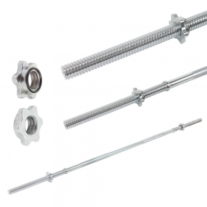 Гриф Start UP HY-B-017 Д25мм, дл1.8м, макс.вес 150кг + 2 замка-гайки