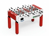 Игровой стол - футбол "NineStar Iron Pro ITSF Red"(144х75.5х90)