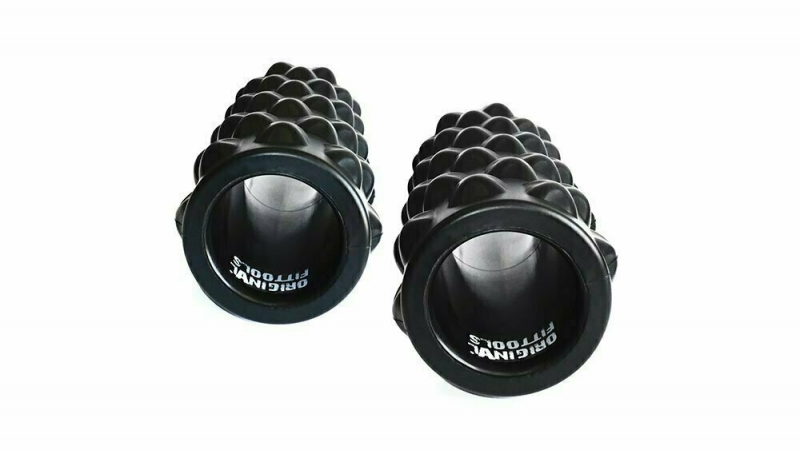 Цилиндр массажный 33,5х14 см черный Original FitTools FT-PU-13