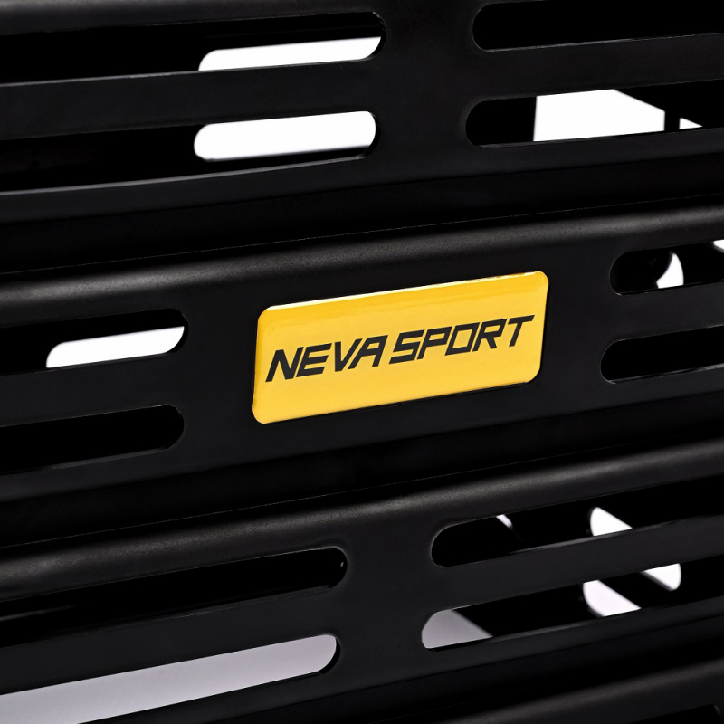 Корзина для теннисных мячей NEVA SPORT, UEA1, на 75 мячей, пластик, черный