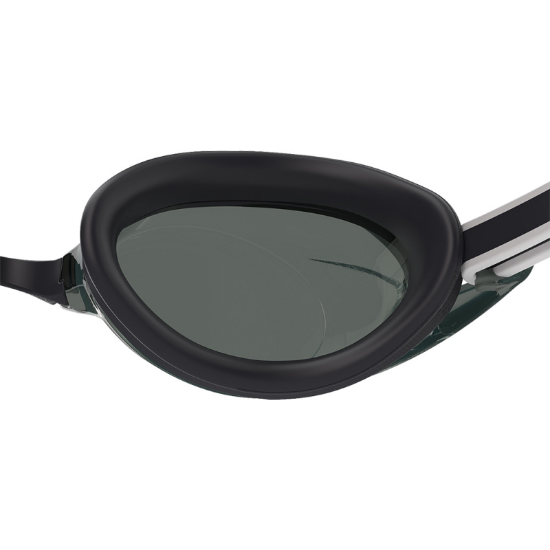 Очки для плав. SPEEDO Vanquisher 3.0, 8-00473509951, ДЫМЧАТЫЕ линзы, черная опр