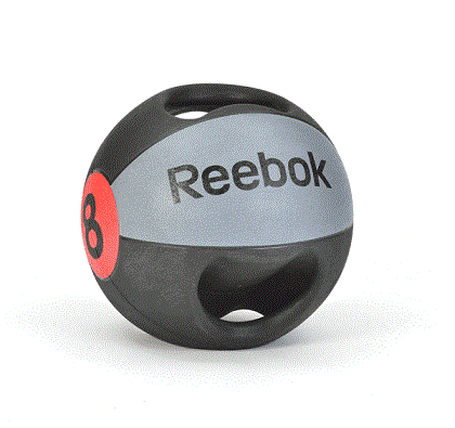 Медицинский мяч с рукоятками Reebok, RSB-10126/10127/10128/10129/10130