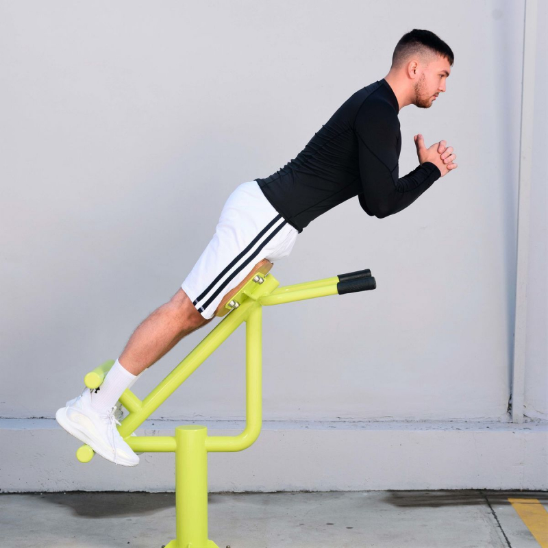 Уличный тренажер Гиперэкстензия ZAVODSPORTA F-1702