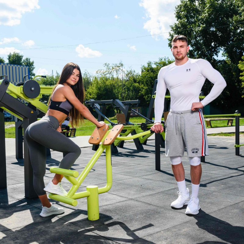 Уличный тренажер Гиперэкстензия ZAVODSPORTA F-1702