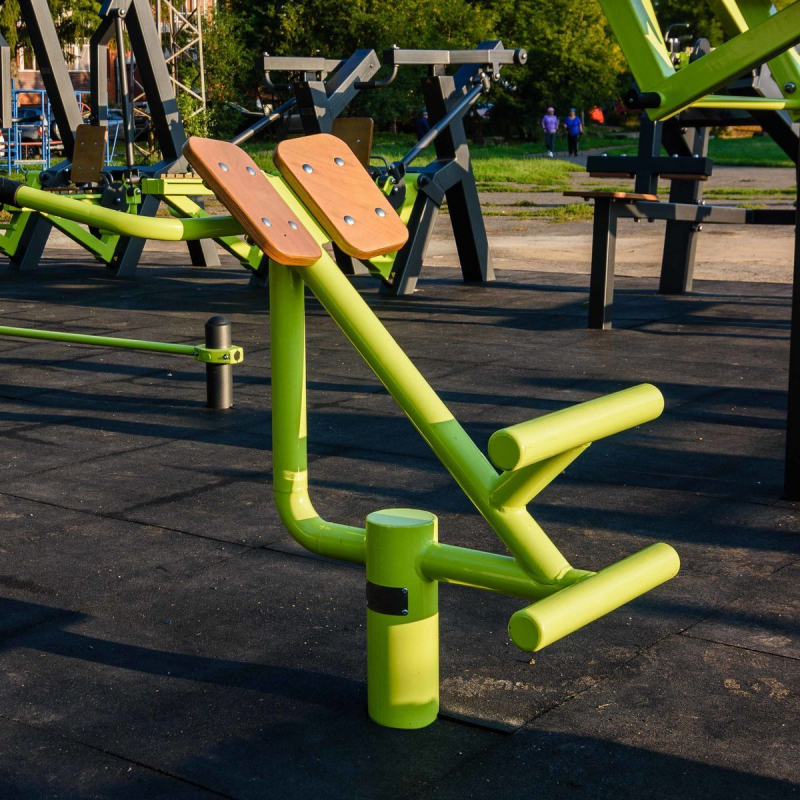 Уличный тренажер Гиперэкстензия ZAVODSPORTA F-1702