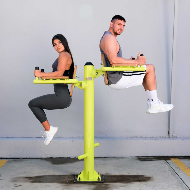 Уличный тренажер Упор для пресса ZAVODSPORTA F-1708