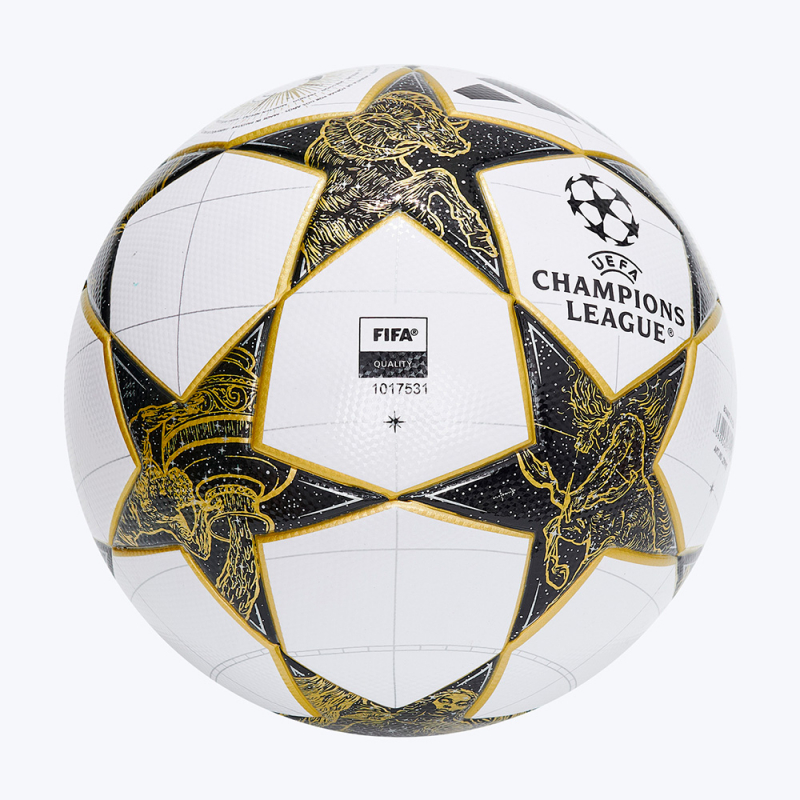 Мяч футб. ADIDAS UCL League JZ9995, размер 5, FIFA Quality, 32п, ТПУ, термосш, бело-черно-золотистый