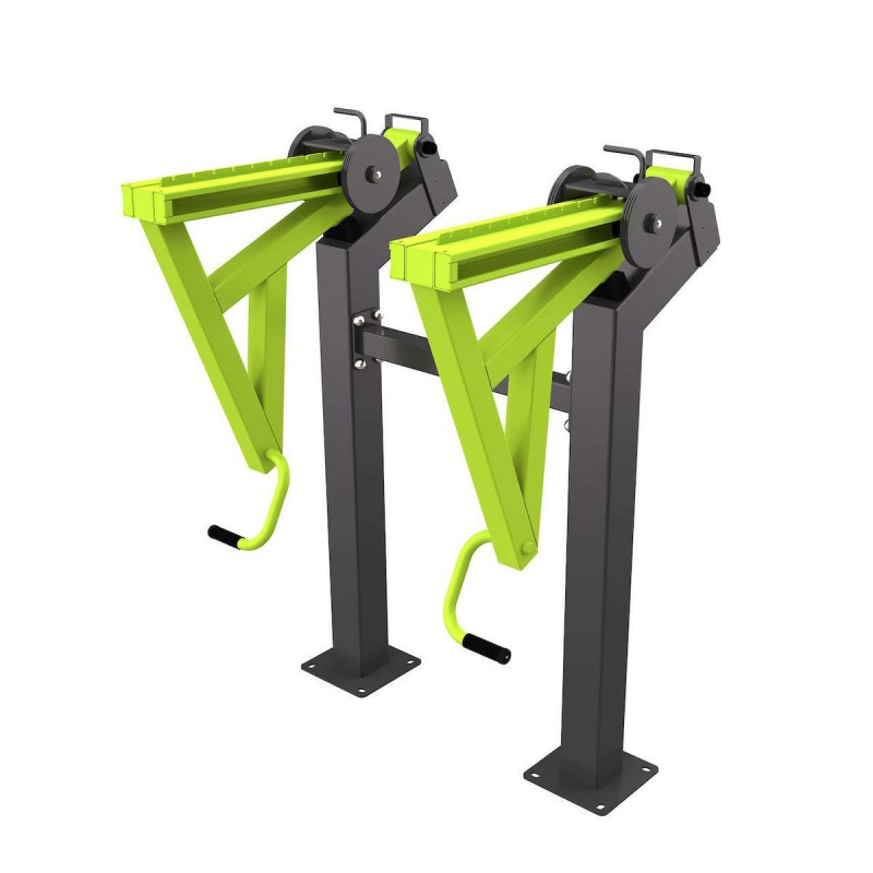 Уличный тренажер Тяга к поясу стоя с переменной нагрузкой ZAVODSPORTA P-1805