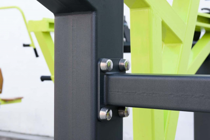 Уличный тренажер Тяга к поясу стоя с переменной нагрузкой ZAVODSPORTA P-1805