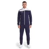 Костюм спорт. муж. MIKASA MT707/MT701-061-L, размер L, 100% полиэстер, темносине-белый