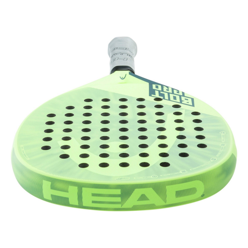 Ракетка для падела HEAD Bolt Pro 2023, 226213, для начинающих, стекловолокно, лаймовый