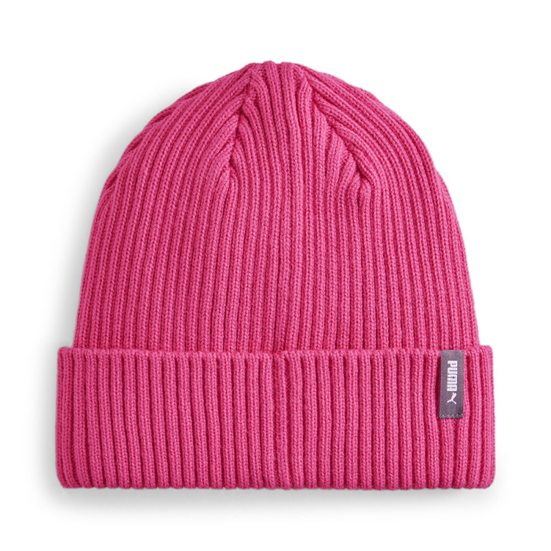 Шапка спортивная PUMA Classic Cuff Beanie, 02482606, фуксия