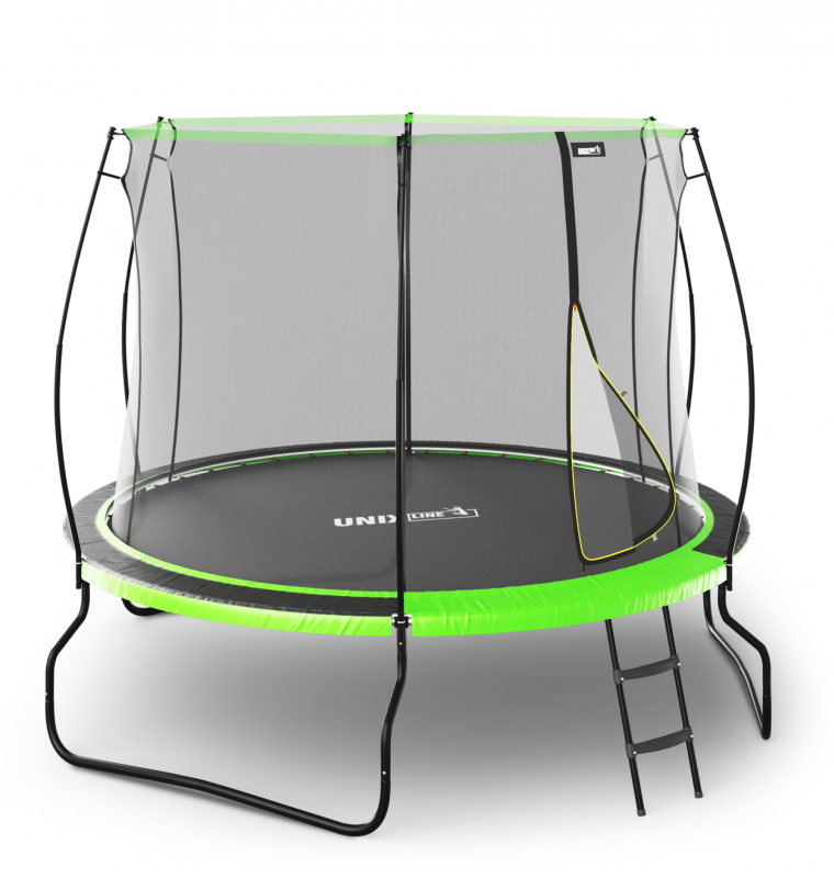 Батут UNIX Line НЛО / UFO 8 ft (244 см) зеленый TRUF8GR3