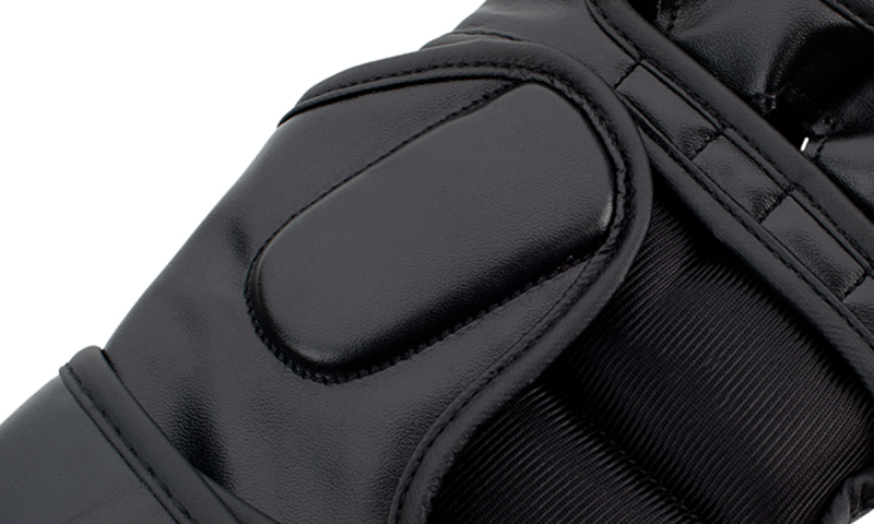 Перчатки MMA для грэпплинга UFC 7 унций чёрные L/XL 90074-20/UHK-69154