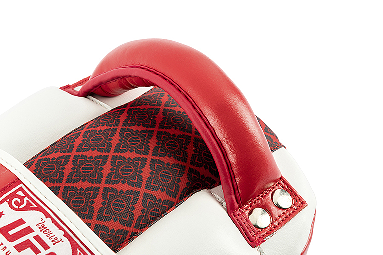 Пэды для тайского бокса UFC True Thai, белые UTT-75424