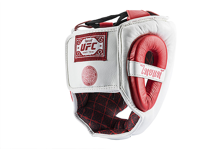 UFC Premium True Thai Шлем для бокса, цвет белый, размер M UTT-75380