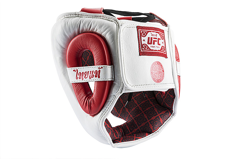 UFC Premium True Thai Шлем для бокса, цвет белый, размер L UTT-75381