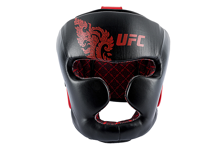 UFC Premium True Thai Шлем для бокса, цвет черный, размер L UTT-75384