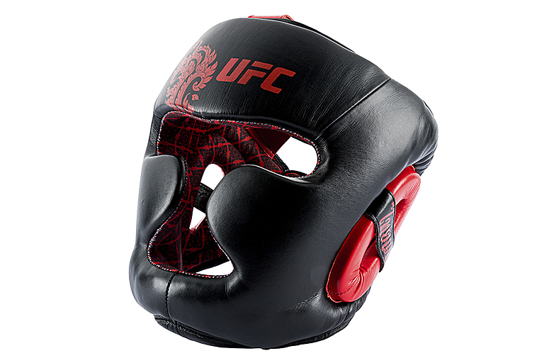 UFC Premium True Thai Шлем для бокса, цвет черный, размер L UTT-75384