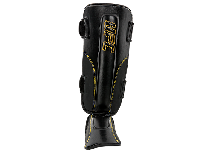 UFC Защита голени на липучках, черная - S/M UHK-75052