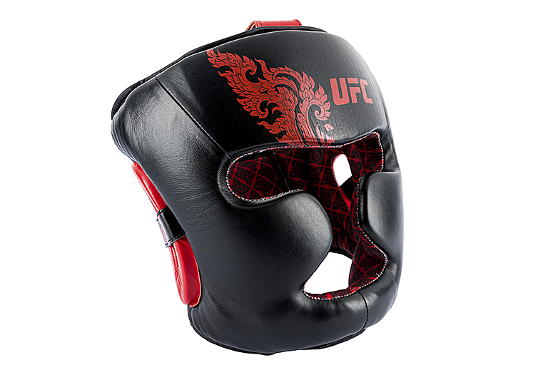 UFC Premium True Thai Шлем для бокса, цвет черный, размер S UTT-75383