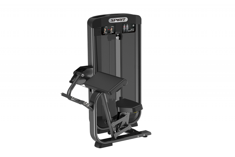 Бицепс машина в положении сидя SPIRIT SP-3506 со стеком 90 кг SP-3506 (Mакс.вес)
