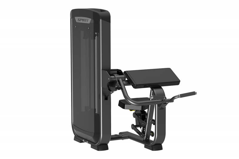 Бицепс машина в положении сидя SPIRIT SP-3506 со стеком 90 кг SP-3506 (Mакс.вес)