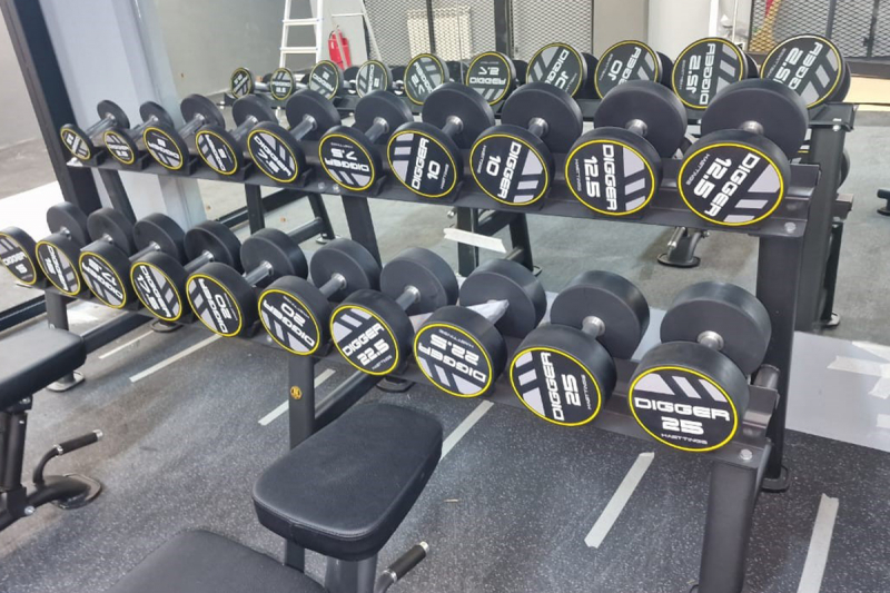 Стойка для гантелей на 10 пар Hasttings Digger HD71D1B