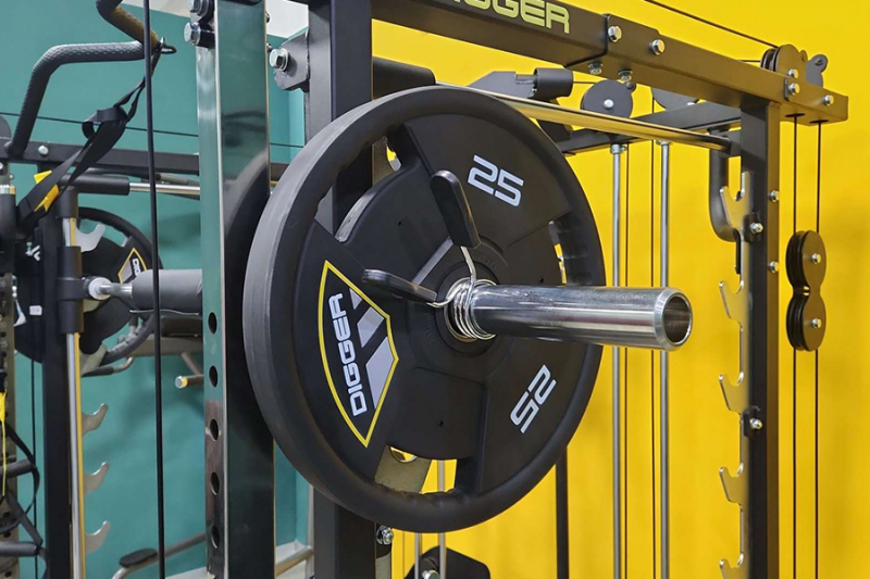 Замок пружинный для олимпийского грифа (пара) Hasttings Digger HD61D4