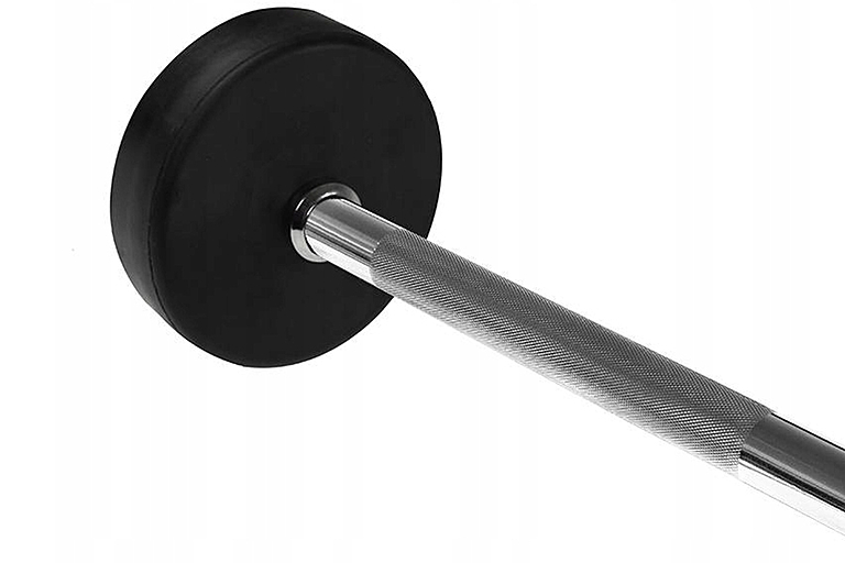 Комплект прямых фиксированных обрезиненных штанг 5 шт от 10 до 30кг Digger HD51G2A-10-30