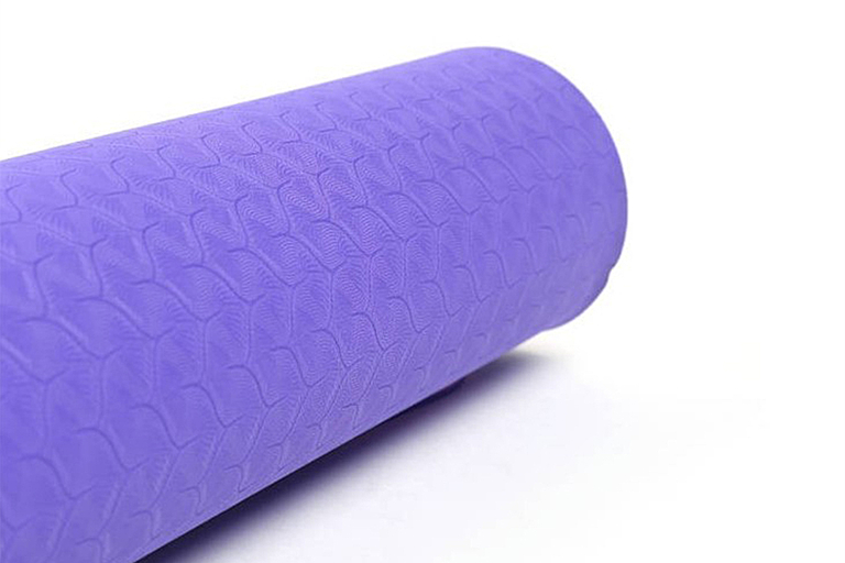 Коврик для йоги TPE 6 мм, фиолетовый, двухсторонний (с люверсами) Hasttings Digger HD22D1C-Purple