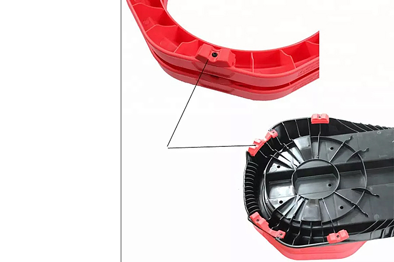 Степ-платформа красная Hasttings Digger HD22H2 HD22H2E