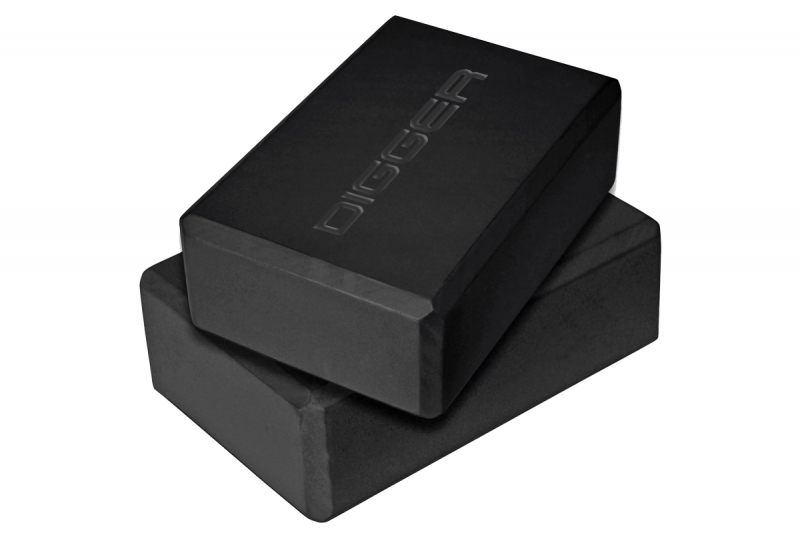 Блок для йоги черный Hasttings Digger HD22E1-B