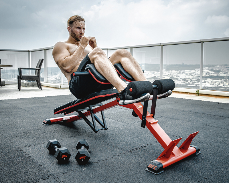 UFC Скамья для пресса и разгибания спины UHB-69903