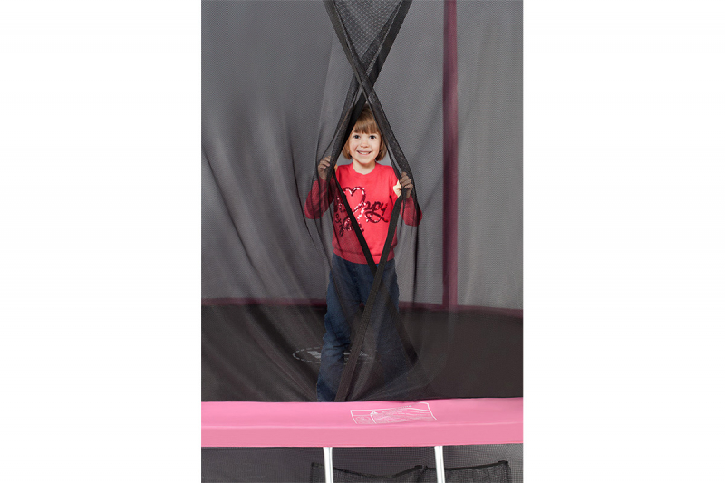 Батут с защитной сеткой Hasttings Classic Pink 2.44 м Pink 2,44