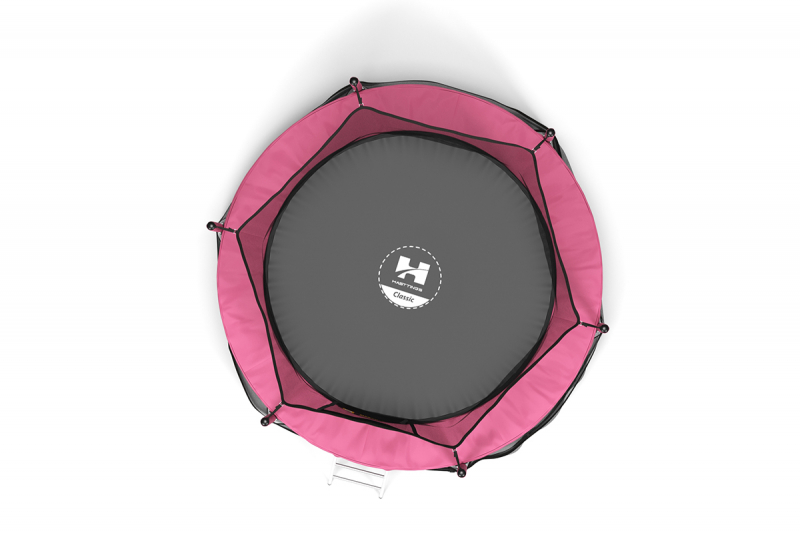 Батут с защитной сеткой Hasttings Classic Pink 2.44 м Pink 2,44