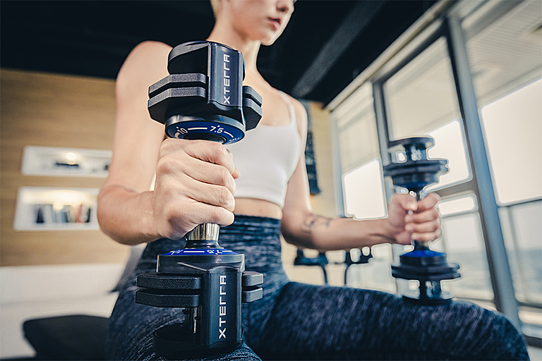 Гантель регулируемая XTERRA 2-10 кг AD10