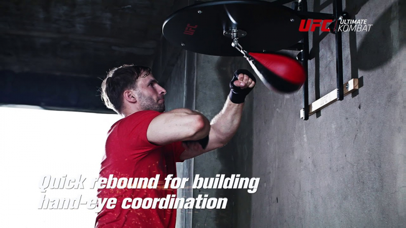 UFC Кожаная груша скоростная 10"х7" (25 см) 90087-24/UHK-69750