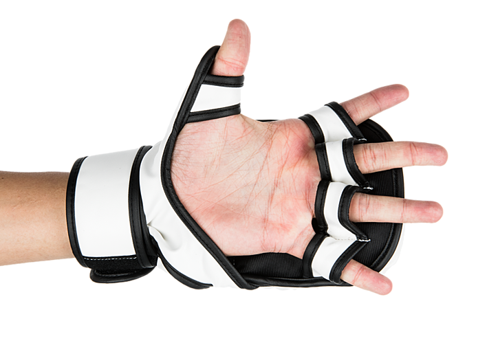 UFC Перчатки MMA для спарринга 8 унций белые S/M 90073-82/UHK-69149