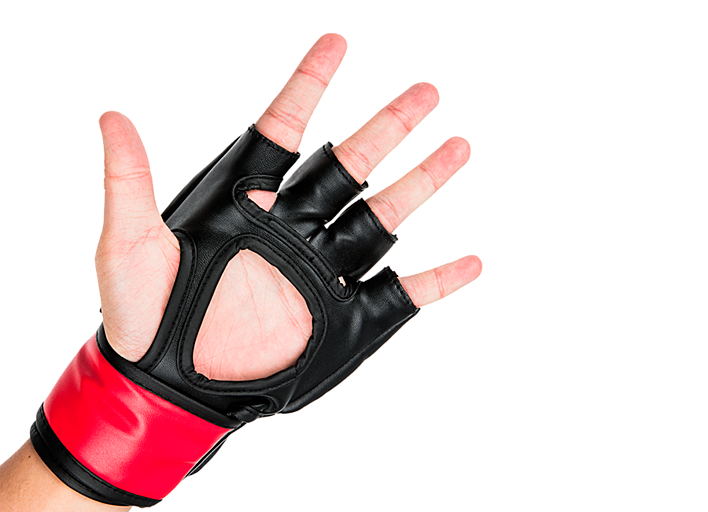 Перчатки MMA для грэпплинга UFC 5 унций красные L/XL 90072-40 / UHK-69140