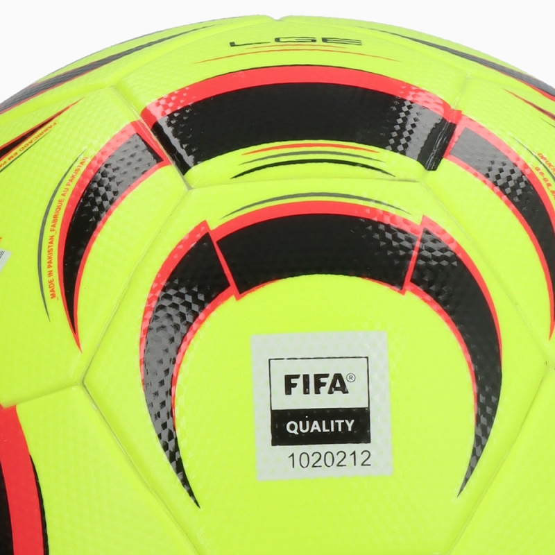 Мяч футб. ADIDAS Tiro League TB KA5260, размер 5, FIFA Quality, 32п, ПУ, термосшивка, желто-черно-красный