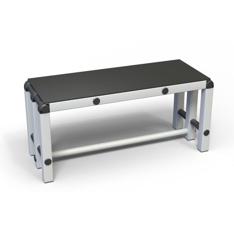 Скамейка Дельта-фитнес, 1000х376х450 мм. вариант 14