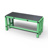 Скамейка Дельта-фитнес, 1000х376х450 мм. вариант 14