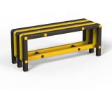 Скамейка Дельта-фитнес, 1000х376х450 мм. вариант 9