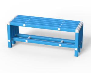 Скамейка Дельта-фитнес, 1000х376х450 мм. вариант 9