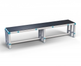 Скамейка Дельта-фитнес, 2000х376х450 мм. вариант 16