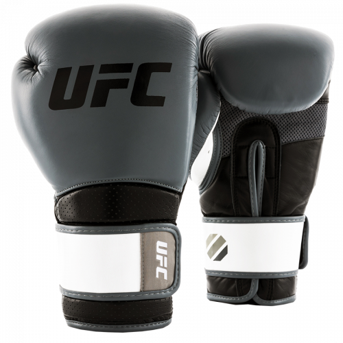 Перчатки MMA для работы на снарядах UFC серые - 18 Oz UHK-69996