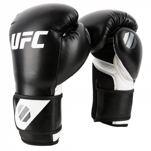 Перчатки тренировочные для спарринга UFC Pro Fitness черные - 6 Oz UHK-75106