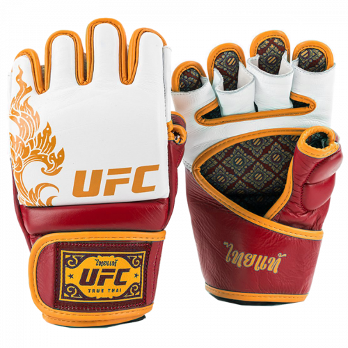 UFC True Thai MMA Перчатки красные/белые, размер M UTT-75547